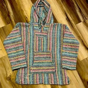 Super Cute and Chill Y2K Anorak Hoodie! Would look amazing with cutoffs!